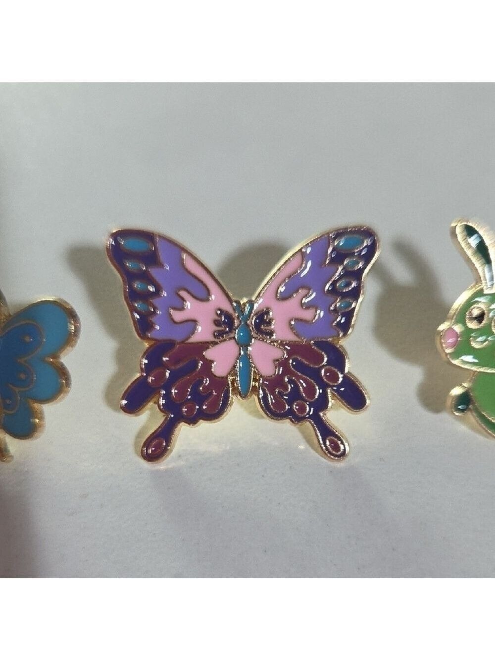 Insect Enamel Pin Trio - Picture 3 of 6